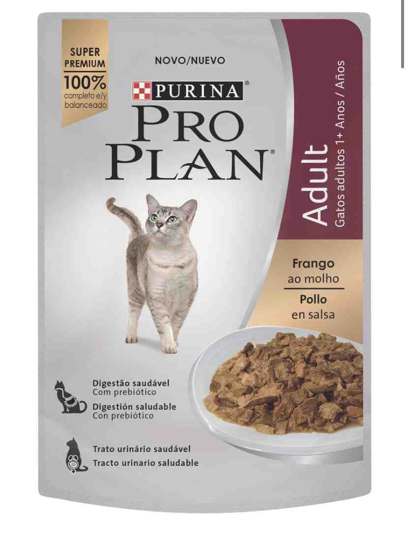 POUCH PRO PLAN GATO ADULTO SABOR POLLO